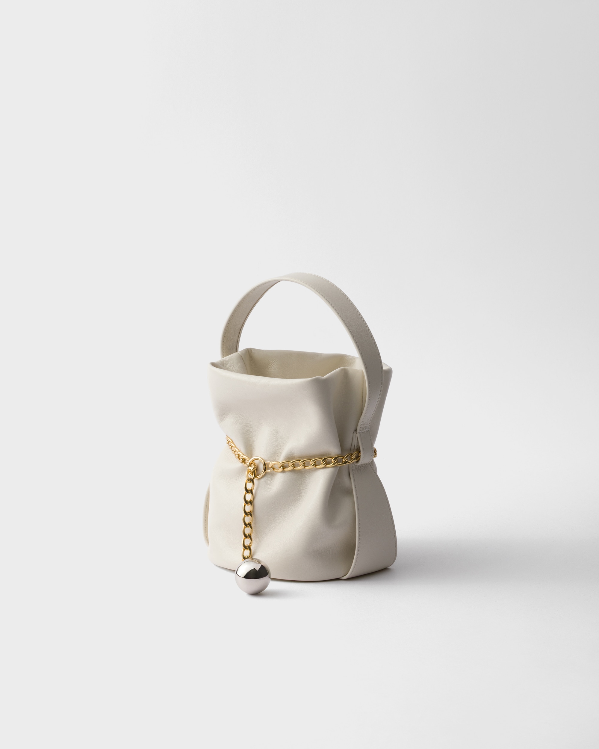 Petit Sac Noir nappa leather mini-bucket bag - Image 5